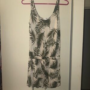 Lascana Venus Leaf Print Romper
